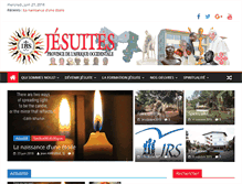 Tablet Screenshot of jesuitespao.com